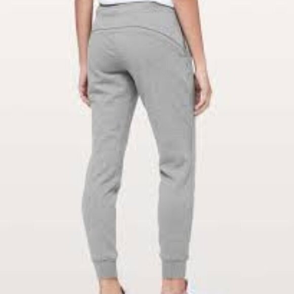 Lululemon Warm Down Jogger II *28" Heathered Core Medium Grey 4 - Picture 2 of 11